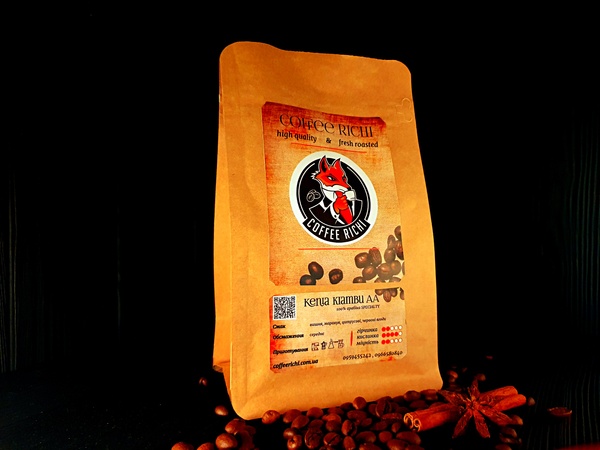 Кава Кенія Kiambu AA Kirura ♛ SPECIALTY COFFEE 1003 фото