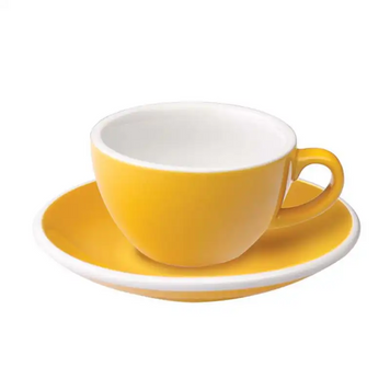 Чашка з блюдцем Loveramics EGG Flat White, 150 мл 3220 фото