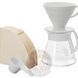Набор Hario V60 Grayt: пуровер, сервер и фильтры 40 шт 7042 фото 1