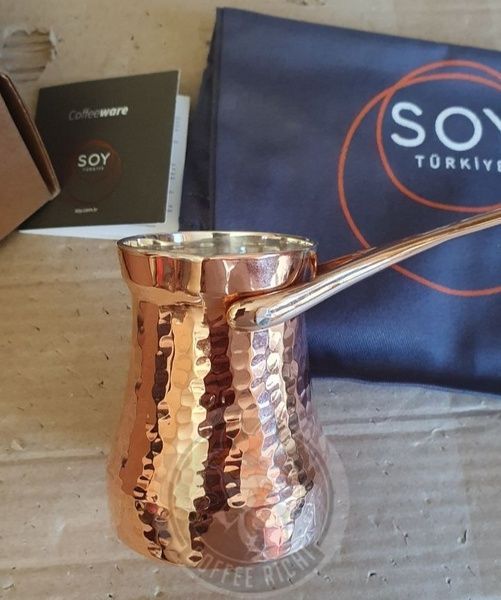 уцінка_Турка джезва SOY С3 мідна з посрібленням&nbsp;225 мл 2700-3-0 фото