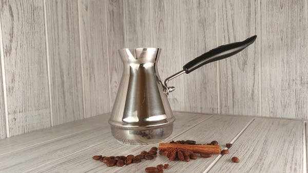 Турка для кави з нержавіючої сталі 500 мл (Арабіка) 2432 фото