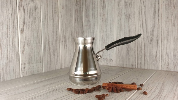 Турка для кави з нержавіючої сталі 350 мл (Арабіка) 2431 фото