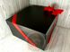 Велика Подарункова коробка (чорна) 285*280*150 мм 4202-2 фото 1