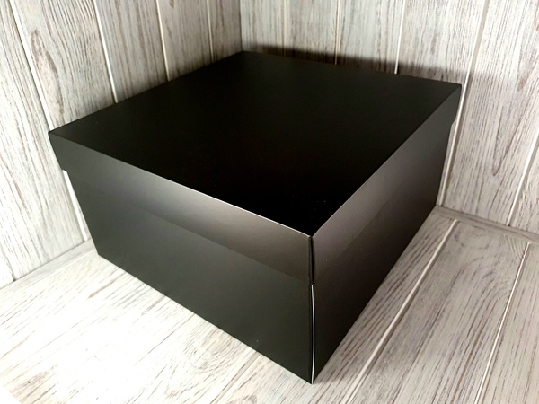 Большая Подарочная коробка (черная) 285*280*150 мм 4202-0 фото